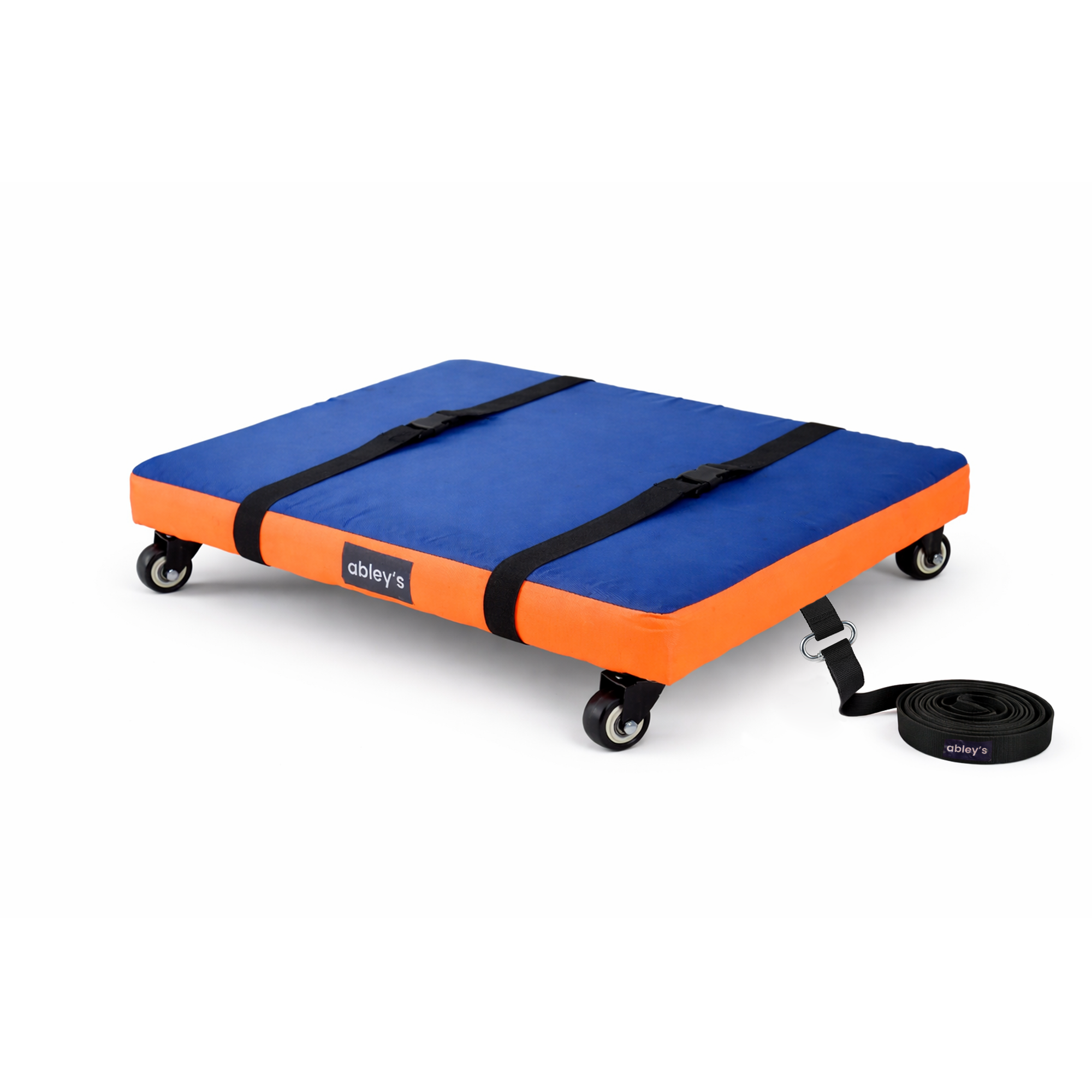 Abley's Premium Padded Scooter Board with Safety Straps for Sensory Pl