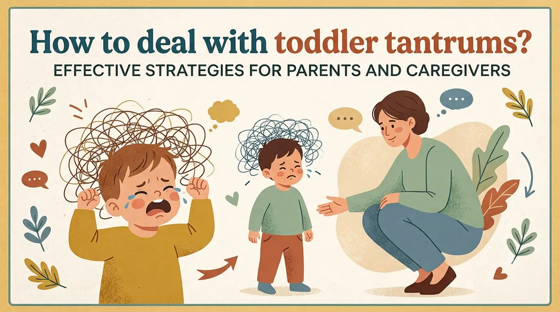 How to deal with toddler tantrums?