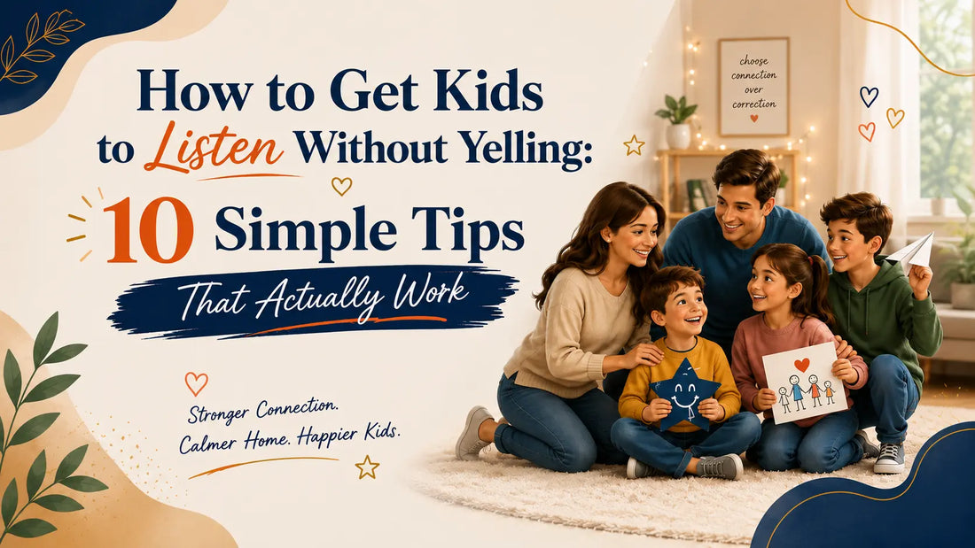 How to Get Kids to Listen Without Yelling: 10 Simple Tips That Actually Work