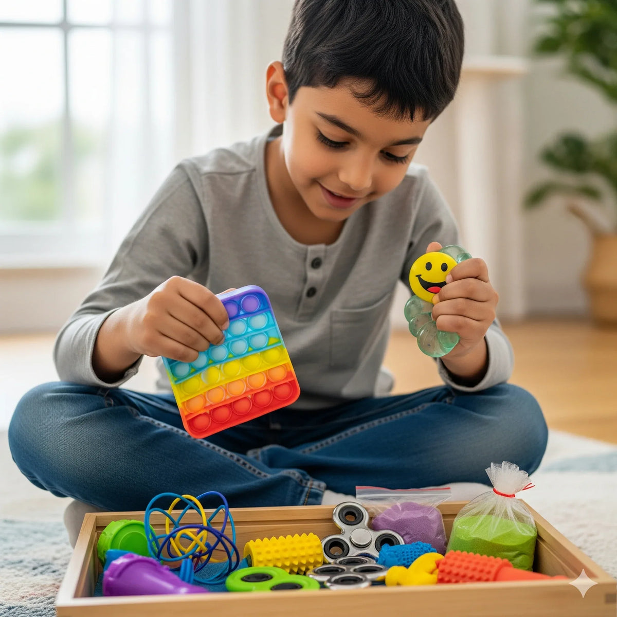 Sencory Box Curated fidget boxes for sensory needs - Kits for focus | Abley's