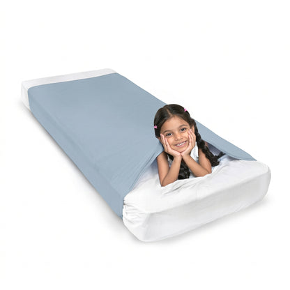 Abley's Compression Bed Sheet Stretchy Cotton | Soft Peaceful Sleep