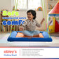 Abley’s Premium Padded Platform Swing with Soft Carpet Inlay for Indoor and Outdoor Sensory Play