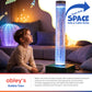 Abley’s Sensory LED Bubble Tube with Weighted Safety Base for Calming and Therapeutic Environments
