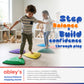 Abley's Sensory Balance Stepping Stones | 6-Pack Non-Slip Coordination Blocks