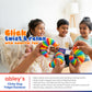 Abley's Clicky Slug Fidget Rainbow | Flexible Articulated Design 1 Piece
