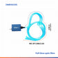 Ableys Full Glow Fiber Optic Lights for Sensory Rooms | Flexible LED Side Glow Cables