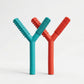 Abley's Chew Tube 'Y' Shape | Oral Motor Skills Tool 2-Pack