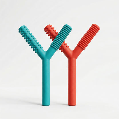 Abley's Chew Tube 'Y' Shape | Oral Motor Skills Tool 2-Pack