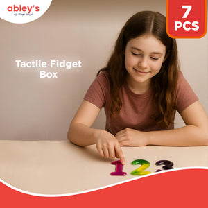 Abley's Fidget Box | 7-Piece Comprehensive Sensory Kit