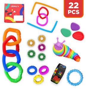 Abley's Fidget Box | Mega Toolkit | 22-Piece Comprehensive Sensory Kit
