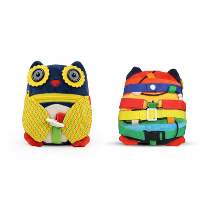 Abley's Buckle Activity Pal Ollie the Owl | Fine Motor Skills Tool