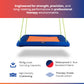 Abley’s Premium Padded Platform Swing with Soft Carpet Inlay for Indoor and Outdoor Sensory Play