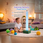 Abley’s Sensory LED Bubble Tube with Weighted Safety Base for Calming and Therapeutic Environments