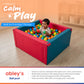 Ball Pool for Kids by Abley – Soft Play Pit without balls (4x4 ft & 6x4 ft) for Sensory Play & Motor Skills