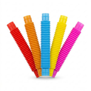 Abley's Pop Tubes Small Size | Multi-Sensory Fidget 5-Pack
