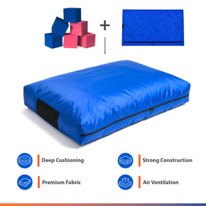 Crash Pad – Soft Landing Sensory Cushion (6x4 ft) for Safe Jumping & Deep Pressure Play