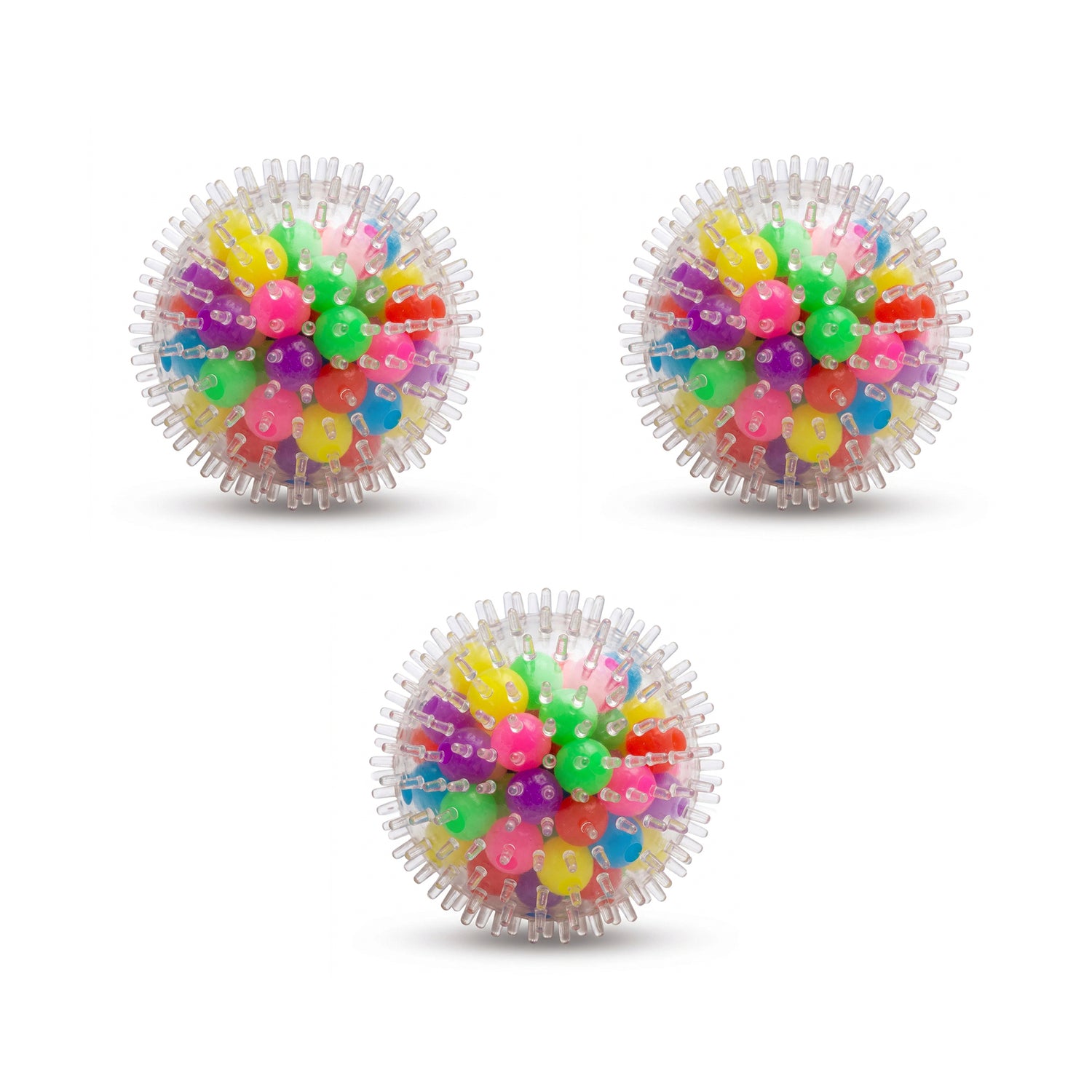 Abley's Spiky Squeeze Balls | Hand Strengthening Fidgets 3-Pack