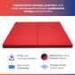 Abley’s Premium Foldable High-Density Foam Mat with Water-Resistant Rexine Cover for Exercise and Therapy