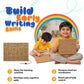 Alphabet Tracing Board for Kids – Wooden Engraved A to Z Letter Board with Attached Stylus for Early Writing Practice (23 x 30 cm)