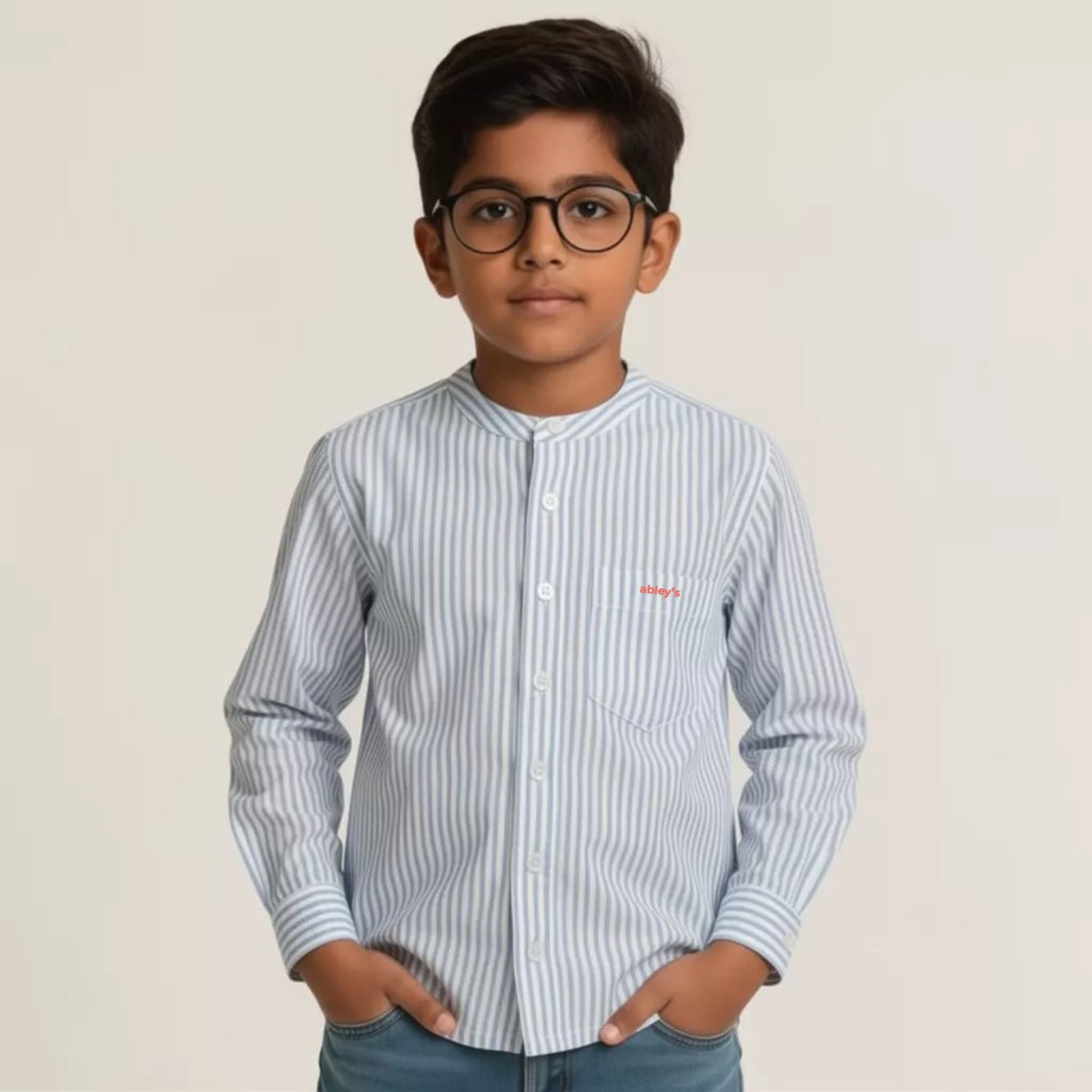 Adaptive Kids Full Sleeve Shirt with Hidden Velcro | Sensory-Friendly Wear