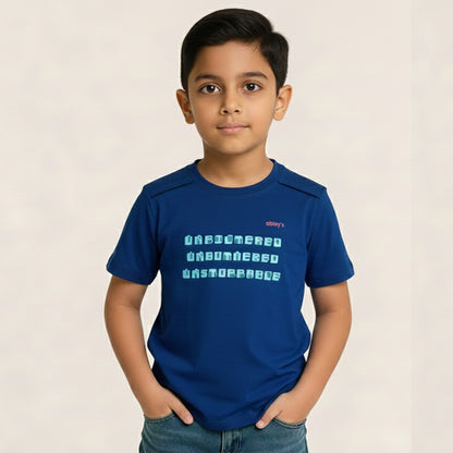 Adaptive Half Sleeve T-Shirt with Shoulder Opening | Comfortable Cotton Wear