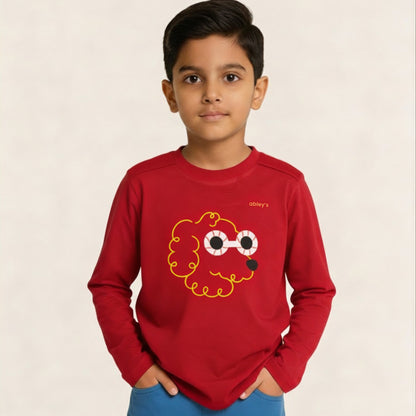 Sensory-Friendly Adaptive Long Sleeve T-Shirt | Easy-Open Shoulder Design