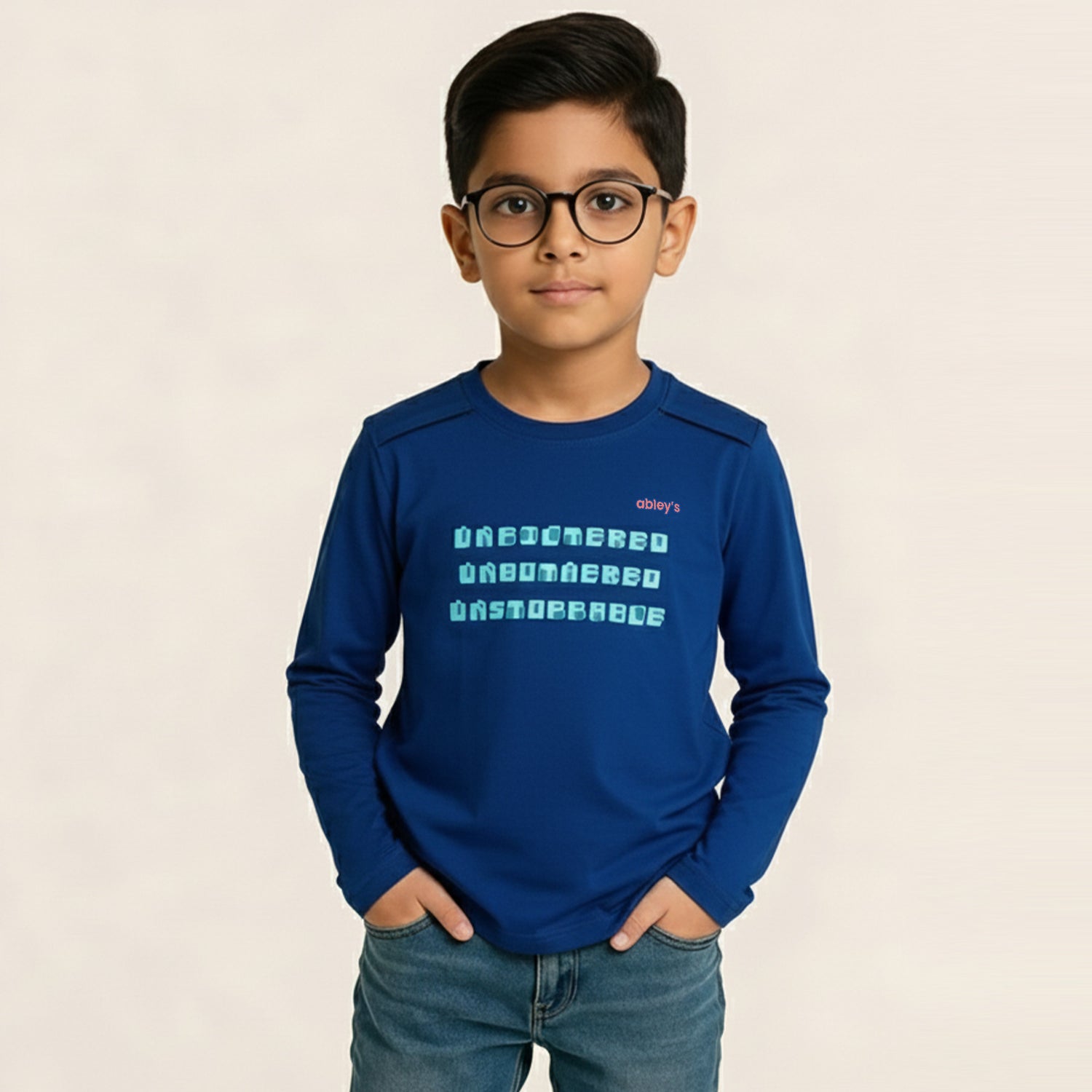 Easy-Open Shoulder Adaptive Long Sleeve T-Shirt | Soft Sensory Cotton