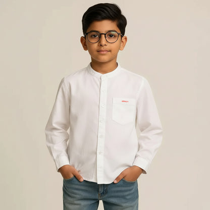 Adaptive Kids Full Shirt with Hidden Velcro | Sensory-Friendly Cotton Clothing