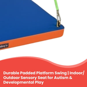 Platform Swing – Heavy-Duty Sensory Swing for Kids | Outdoor & Indoor Therapy Balance Swing