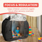 Abley's Light-Up Sensory Play Tent for Children | Fiber Optic Calming Den for Focus & Relaxation