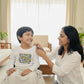Adaptive Long Sleeve T-Shirt | Easy-Open Shoulder Velcro & Sensory Friendly Cotton
