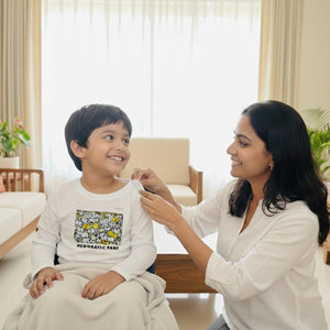 Adaptive Long Sleeve T-Shirt | Easy-Open Shoulder Velcro & Sensory Friendly Cotton