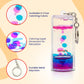 Liquid Motion Bubbler Keychain | Visual Calm & Focus Support Toy