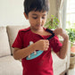 Sensory-Friendly Adaptive Half Sleeve T-Shirt | Shoulder-Open Easy Wear Design