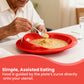 Spill-Proof Plates for Elderly – Non-Slip Dining Plates for Seniors