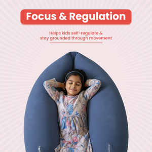 Abley's Inflatable Sensory Pea Pod for Kids | Calming Pressure & Play Seat