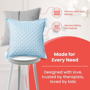 Abley's Vibrating Minky Pillow | Calming Therapy Cushion for Kids