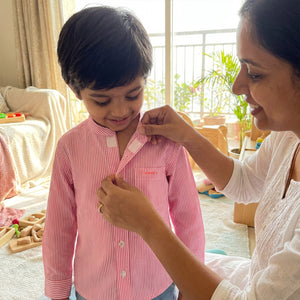 Sensory-Friendly Adaptive Full Shirt for Kids | Hidden Velcro Closure