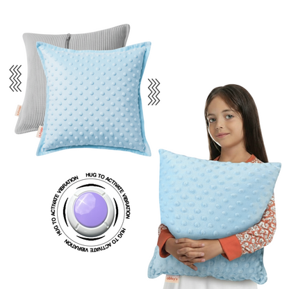 Abley's Vibrating Minky Pillow | Calming Therapy Cushion for Kids