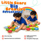 Interactive Gear Board for Kids – Wooden Spinning Gear Toy with 11 Colorful Gears & Easy-Grip Knobs (28 x 28 cm)