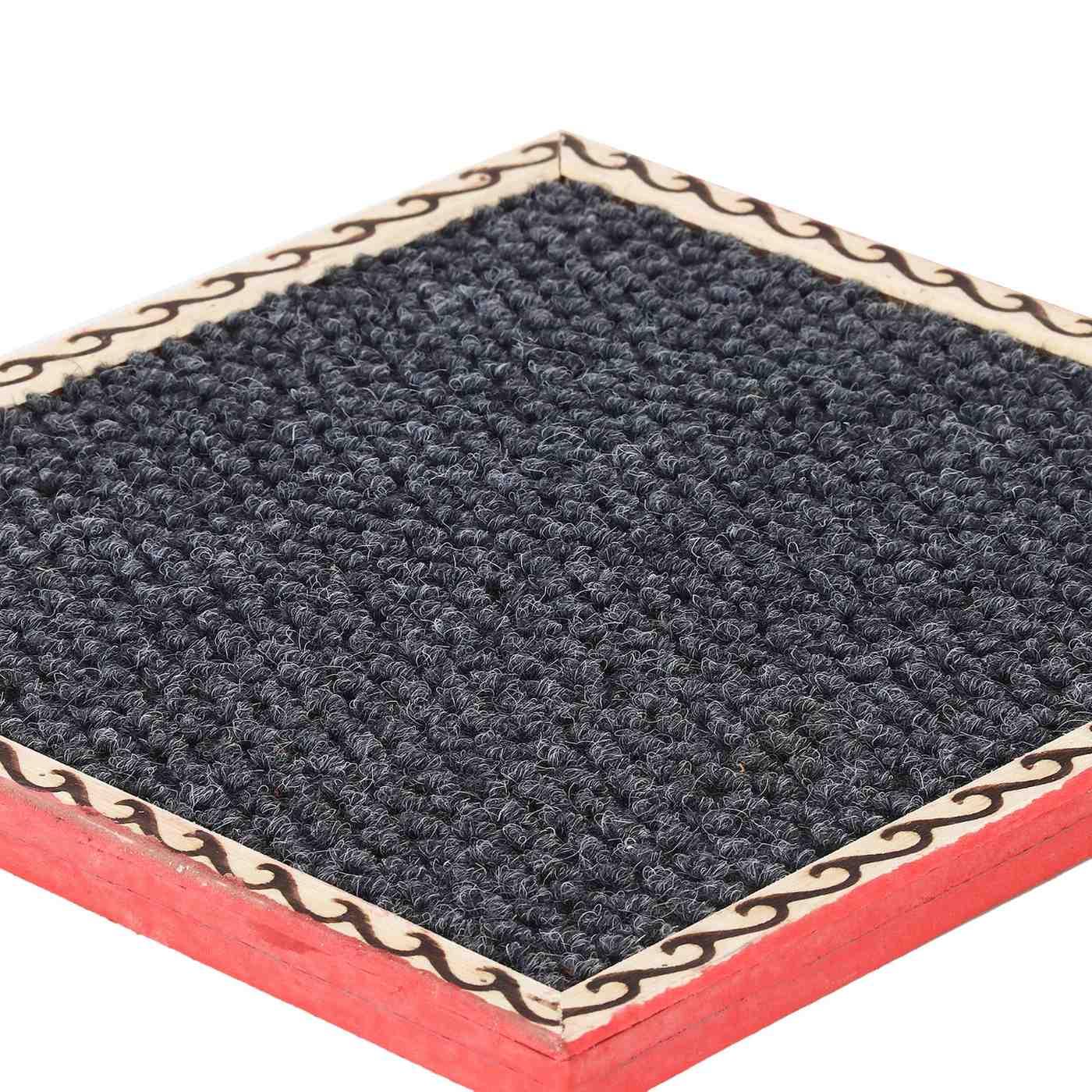 Wooden Texture Mat – Set of 6 | Sensory Floor Mats for Kids | Montessori Tactile Learning Toy - Abley's