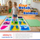 Abley's Liquid Motion Tile | Interactive Sensory Mat | Square Multicolour