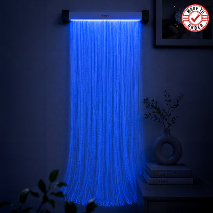 Fiber Optic Sensory Curtain for Visual Calm and Engagement (3 ft x 2m)