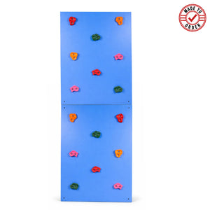 Climbing Frame (3x8) With 16 Stepping Stones – Wooden Indoor & Outdoor Play Frame for Kids | Strength, Balance & Motor Skill Development