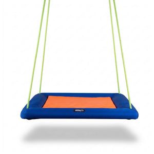 Abley’s Premium Padded Platform Swing with Soft Carpet Inlay for Indoor and Outdoor Sensory Play