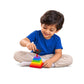 Rectangle Rainbow Stacker Toys for Kids – Wooden Toys for Kids | 7-Piece Colorful Stacking Set