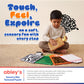Abley's Sensory Mat Textured Puzzle | 6-Piece Tactile Path Set