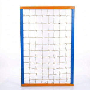 Abley’s Spider Climb Net: Premium Wooden Indoor Climbing Frame for Kids' Strength and Sensory Development
