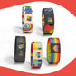 Colorful Puzzle Pattern Stretch Bracelet for Kids – Soft & Lightweight Wristband