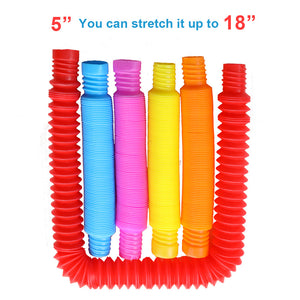 Abley's Pop Tubes, Small Size | Multi-Sensory Fidget 5-Pack